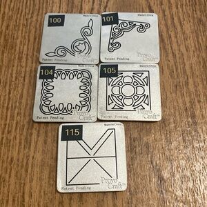 Provo Craft Decorative Corners/Squares (5)